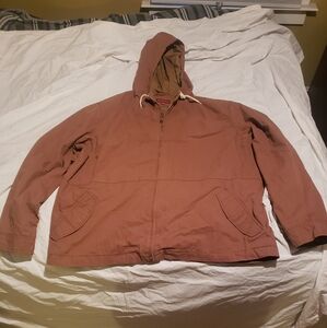 Womans's Brown Hooded Jacket